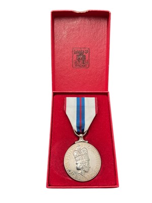 Lot 161 - Queen Elizabeth II 1977 Silver Jubilee medal in box of issue.