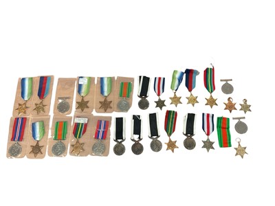 Lot 188 - Collection of twenty six replica / copy Second World War campaign medals, (26).
