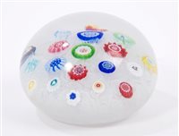 Lot 49 - French Baccarat glass paperweight with...