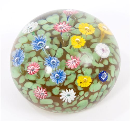 Lot 59 - 19th century glass paperweight with standing...