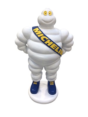 Lot 130 - Large standing Bibendum (The Michelin Man), approx. 85cm in height.