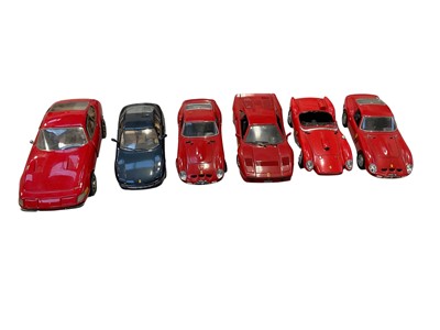 Lot 144 - Two boxes of good quality Ferrari model cars to include Carlo Brianza and others, (2 boxes).