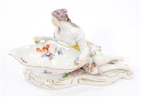 Lot 83 - 19th century Vienna porcelain table ornament...