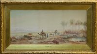 Lot 1132 - Frederick Goodall (1822 - 1904), watercolour -...