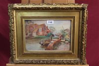 Lot 1140 - H. Z. Herrmann, Edwardian watercolour - figure...