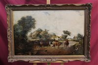 Lot 1158 - 19th century English School oil on canvas -...