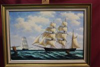 Lot 1175 - James Hardy, 20th century oil on canvas - an...