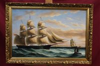 Lot 1176 - James Hardy, 20th century oil on canvas laid...