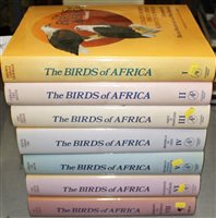 Lot 895 - Seven volumes - The Birds of Africa, published...