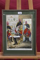 Lot 1185 - James Gillray (1757 - 1815), hand-coloured...