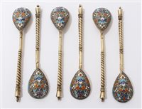 Lot 365 - Set of six late 19th / early 20th century...