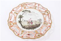 Lot 156 - Late 19th century Continental porcelain...