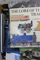 Lot 2419 - Books - selection of railway and steam related...