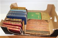 Lot 2540 - Books - two boxes of bindings and illustrated...