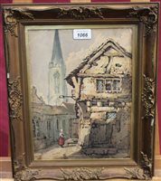 Lot 1066 - Manner of Samuel Prout (1783 - 1852),...