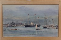 Lot 1115 - Frank W. Wood (1904 - 1985), watercolour -...