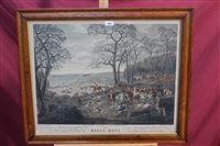 Lot 965 - 19th century hand-coloured engraving after D....