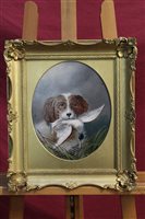 Lot 968 - 19th century English School oil on board - a...