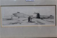 Lot 1023 - Samuel Prout (1783 - 1825), pencil drawing -...