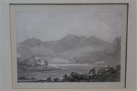 Lot 1026 - Sir George Beaumont (1753 - 1827), pencil and...