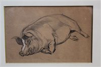 Lot 1027 - Charles Edmund Brock (1870 - 1938), pencil...