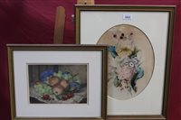 Lot 1031 - Thomas Holland (1795 - 1865), oval watercolour...