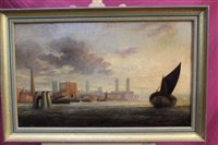 Lot 1050 - 19th century English School oil on canvas -...