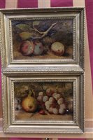 Lot 1064 - Pair of 19th century English School oils on...