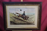 Lot 990 - Set of four Victorian hand-coloured John Leech...