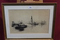 Lot 1009 - William Lionel Wyllie (1851 - 1931), signed...