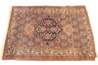 Lot 1433 - 1920s North West Persian rug with foliate...