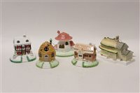 Lot 151 - Two Coalport limited edition cottages - Blaise...