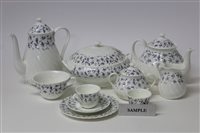 Lot 170 - Extensive Wedgwood Windrush pattern tea,...