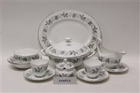 Lot 182 - Tuscan fine bone china Rondelay tea and dinner...