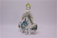 Lot 184 - Late 19th century Continental porcelain...