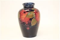 Lot 200 - Moorcroft baluster vase decorated in the...