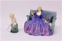 Lot 226 - WITHDRAWN Two Royal Doulton figures - A Saucy...