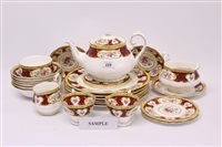 Lot 228 - Royal Albert Lady Hamilton pattern tea, coffee...