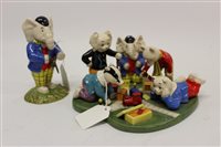 Lot 236 - Two Royal Doulton Rupert The Bear figures -...