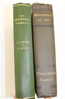 Lot 2406 - Books - The Thackery Family no. 12 of 100...