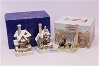 Lot 252 - David Winter cottages - Tiny Tims, Scrooges...