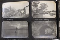 Lot 399 - 1920s photograph album - record of a family's...