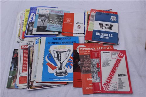 Lot 431 - Football Programmes - selection of British