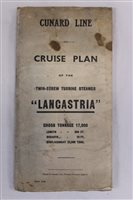 Lot 436 - Shipping - Cunard Line 'Lancastria' Steamer...