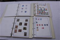 Lot 469 - Stamps - six philatelic albums containing...