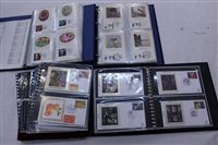 Lot 473 - Stamps - four albums of Benham Silk covers...