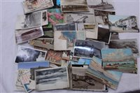 Lot 509 - PostCarsds and photographs - a loose...