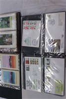 Lot 531 - Stamps - box of FDC's in albums