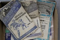 Lot 536 - Football Programmes - 1930s - 1940s selection...