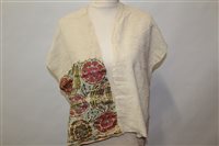 Lot 1010 - Late 19th century Ottoman / Turkish linen sash...